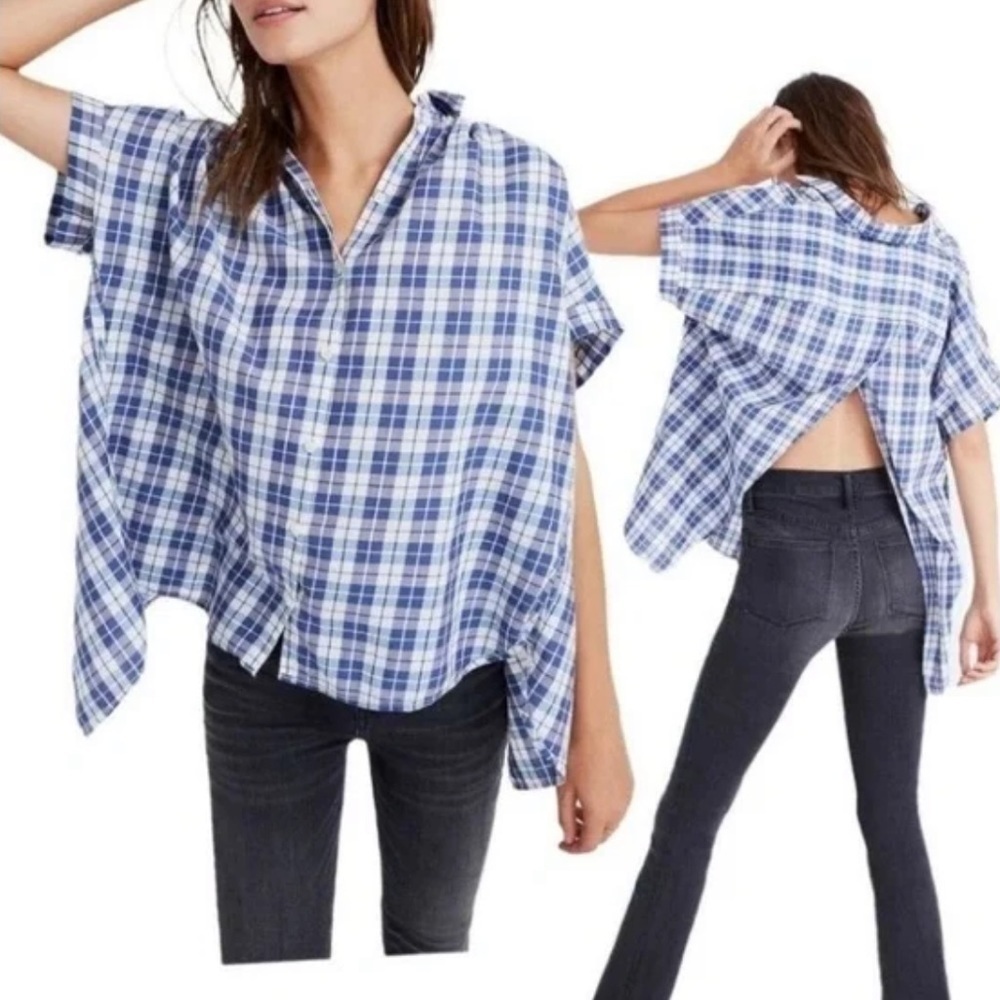 Madewell Plaid Short Sleeve